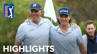 Matt and Cameron Kuchar shoot 15-under 57 | Round 1 | PNC Championship