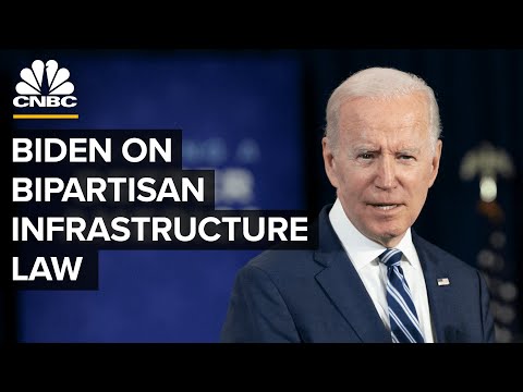 President Biden speaks on Bipartisan Infrastructure Law from New Hampshire — 4/19/22