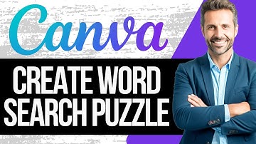 How to Create a Word Search Puzzle in Canva | Full Tutorial 2025