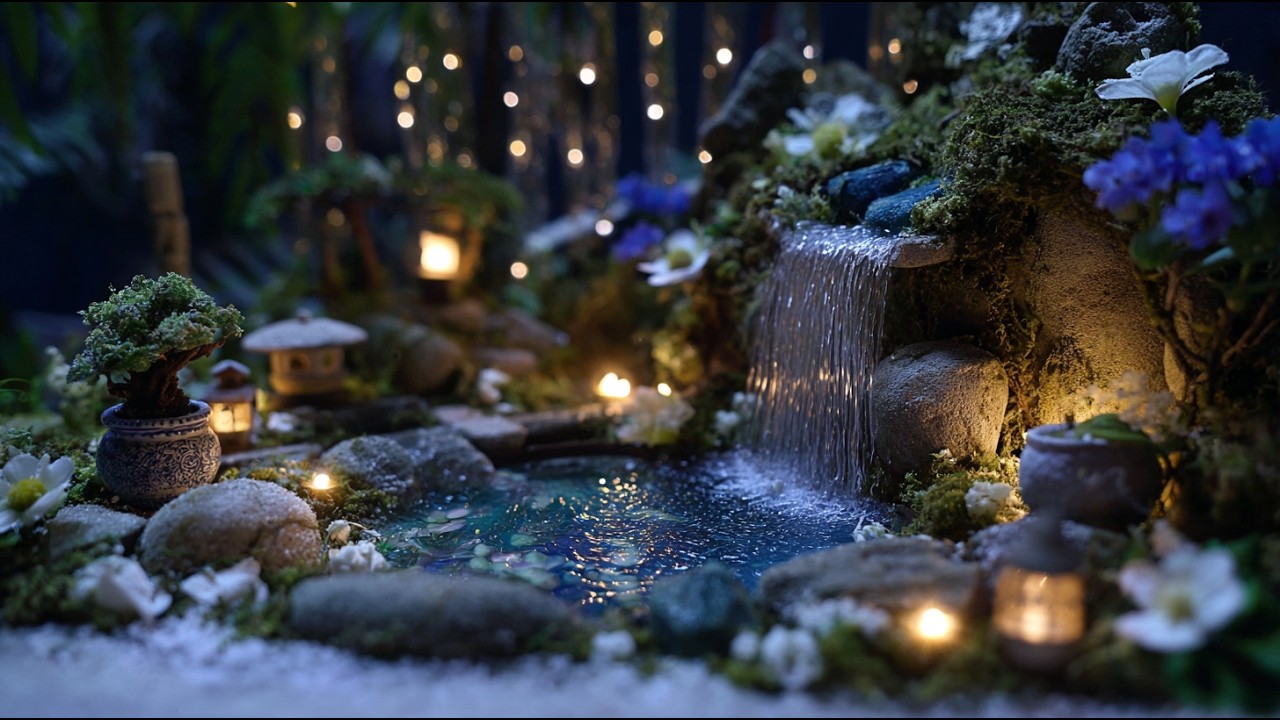 Soothing Spa Piano Music 🍀 Water Sounds for Meditation, Stress Relief, Relaxation & Inner Peace