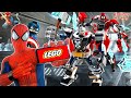 LEGO РОБОТ ЧЕЛОВЕК-ПАУК МАЙЛЗ МОРАЛЕС И ЛЕГО РОБОТ ТОР - СБОРКИ MARVEL SUPER HEROES!