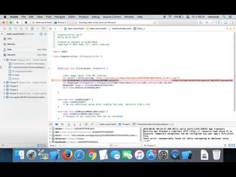 XCode Fix Issue: App Transport Security has blocked a cleartext HTTP. Stack Overflow