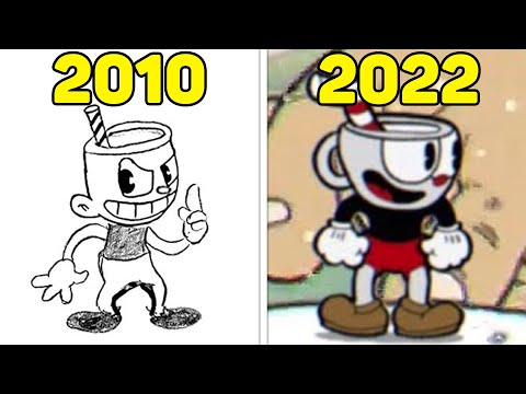 Evolution of Cuphead 2010-2022 (No Commentary)