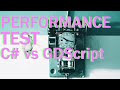 Performance Testing: GDScript vs C#