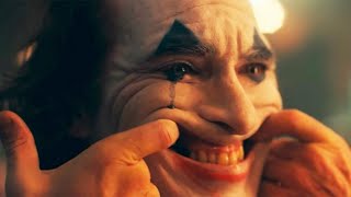 JOKER first scene makeup and forced smile