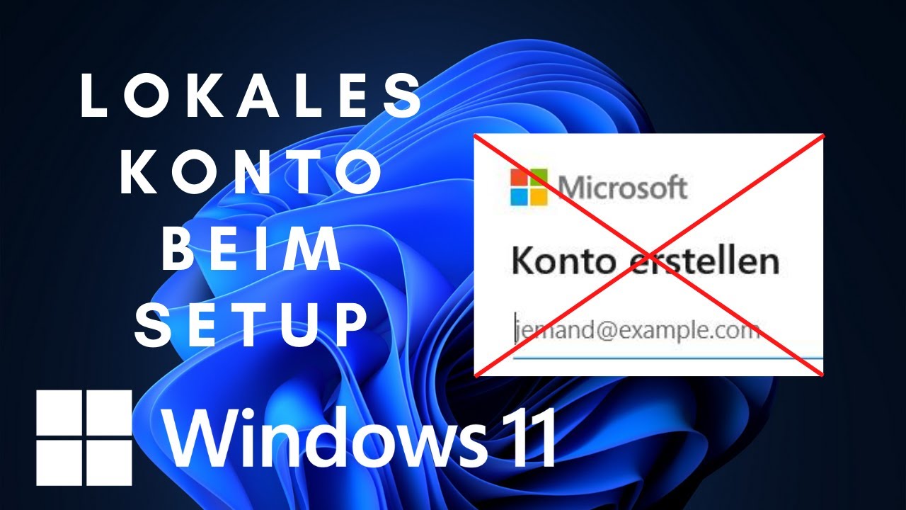 Windows 10 neu installieren (Clean-Install mit lokalem Konto)