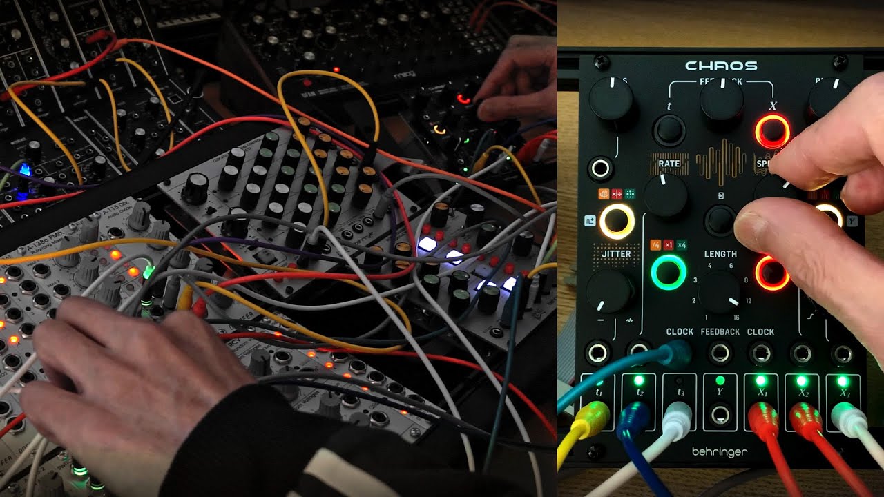 Modular Synth Uptempo Ambient - Forgotten Trains - Behringer Chaos