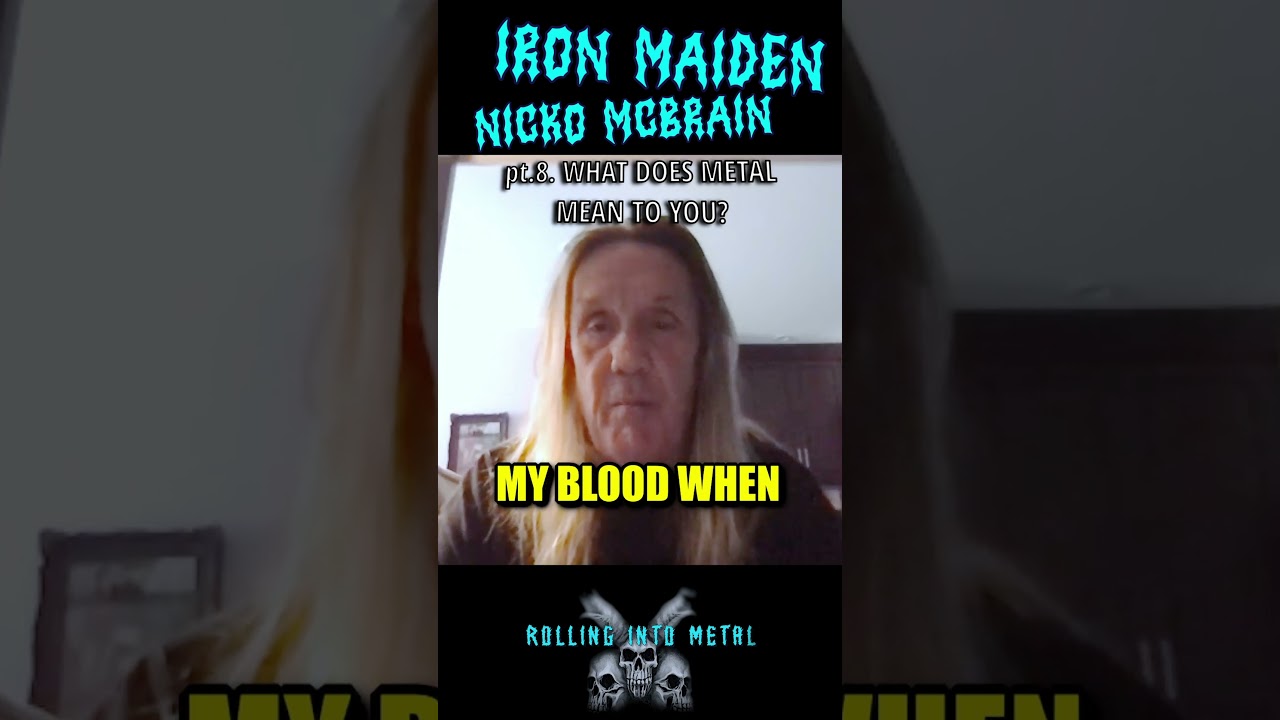 NICKO MCBRAIN pt.8 - WHAT DOES METAL MEAN TO YOU? #shorts #metal #interview