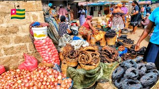Massive African food market shopping. 50,000 Subscribers giveaway to a lucky market woman.