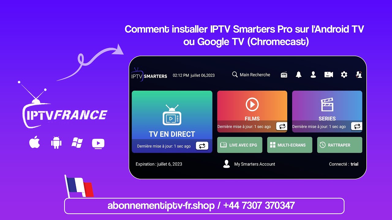 Comment installer IPTV Smarters Pro sur l'Android TV ou Google TV ...