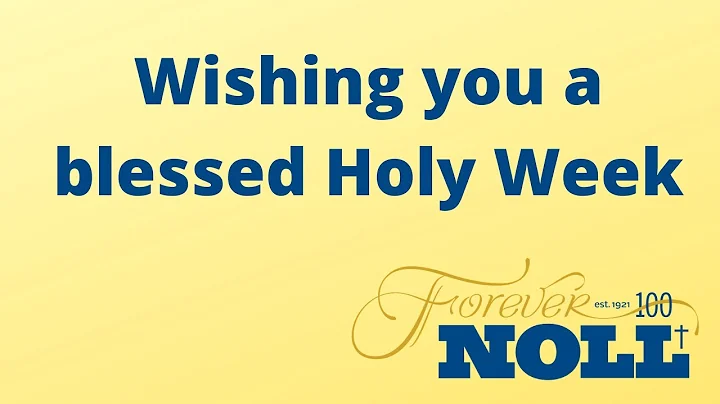 Holy Week 2021