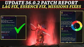 LOTRO: Update 36.0.2 Patch Report | Lag Fix, Essence Fix, Tincture Changes, Mission Fixes & More
