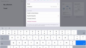 Creating your  first notebook