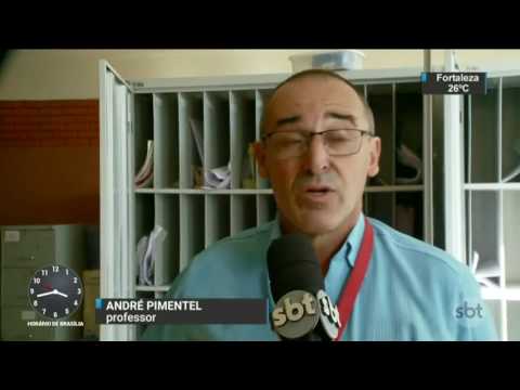 Escola pública de Porto Alegre foi invadida 14 vezes neste ano - SBT Notícias (04/03/17)