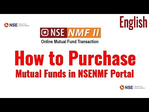 How to Purchase Mutual Funds in NSENMF Portal