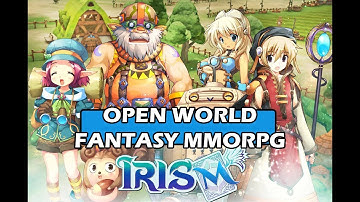 IRIS M - Lots to do ! - Open World Fantasy Mobile MMORPG - Quick First Impressions !