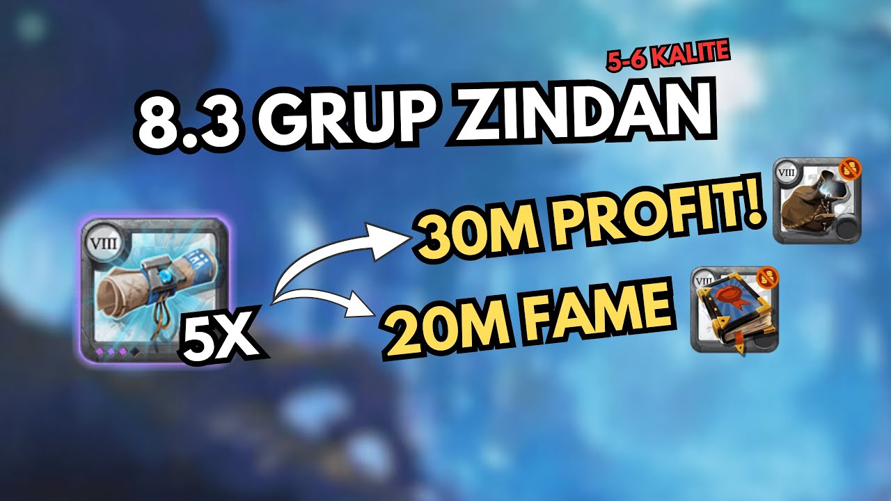 Albion’da Ölmeden Silver ve Fame Kasmanın En Temiz Yolu! (8.3 6Quality Grup Zindan)