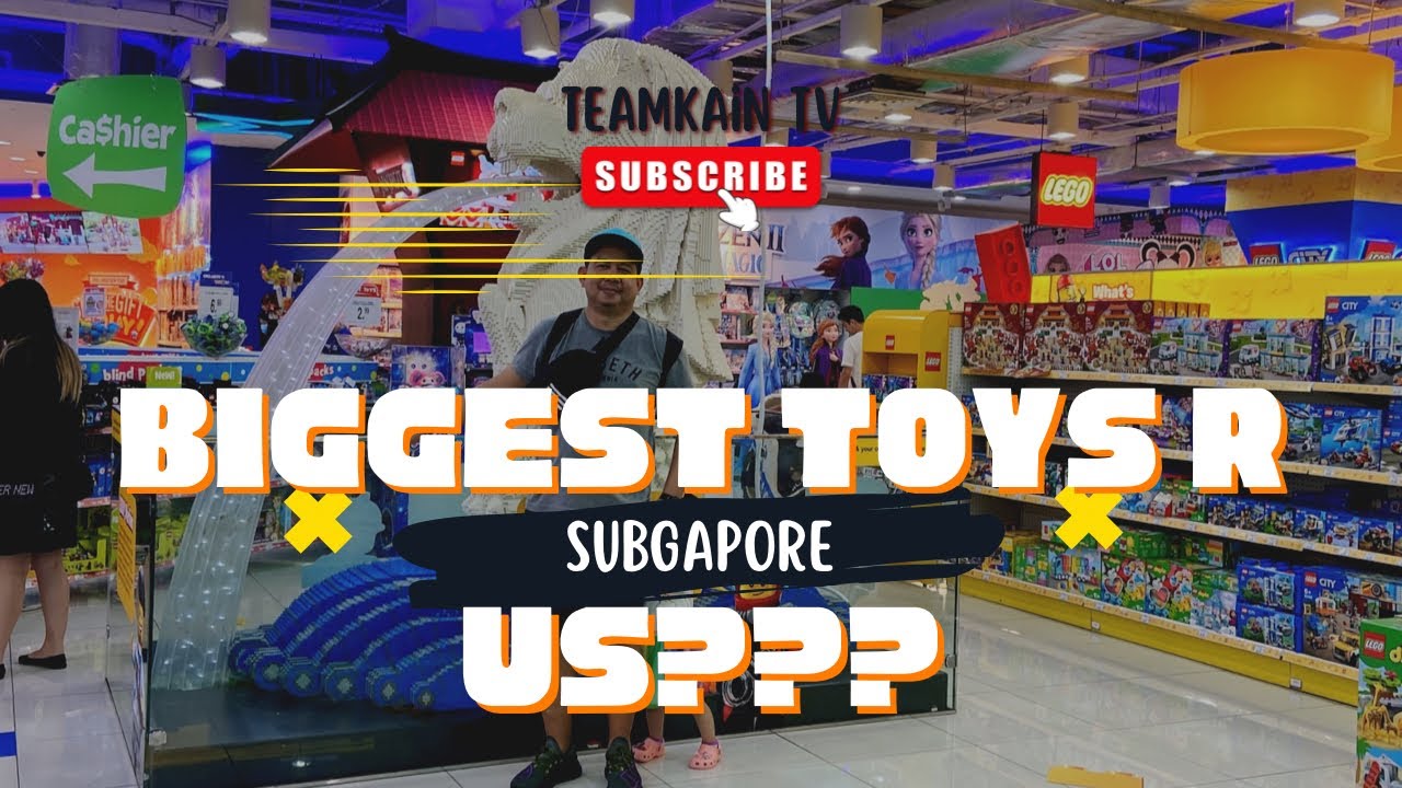 Toys R Us Singapore TeamKain TV singapore toysrus YouTube
