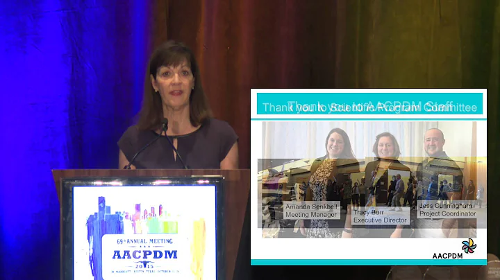 AACPDM 69th Annual Meeting: Opening General Session