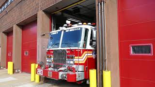 FDNY Engine 283 responds 1st due to Box 1628