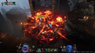 Last Epoch 1.4 Zombie Warlock Fire Conversionaod Dummy Test