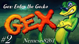 Gex 3D Enter the Gecko Прохождение игры часть 2. Гекс собиратель мух и пультов