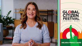 Melinda French Gates Highlights $100M Commitment to UNFPA Supplies | Global Citizen Festival 2023