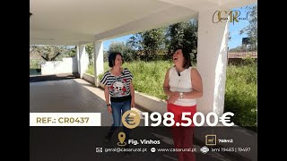 CR0437 .: HOUSE T4 WITH PARKING AND LAND IN FIGUEIRÓ DOS VINHOS