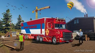 Euro Cargo Truck Driver Sim 3D - Heavy Duty Logging Truck Europe - Truck Driver 2024 screenshot 4