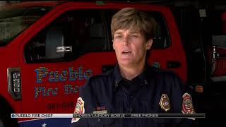 New Pueblo Fire Chief speaks on what improvements she'd like to see