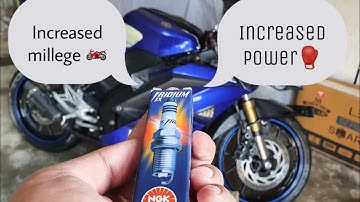 Irridium spark plug | irridium spark plug for r15 v3 | how to install spark plug in r15 v3 irridium