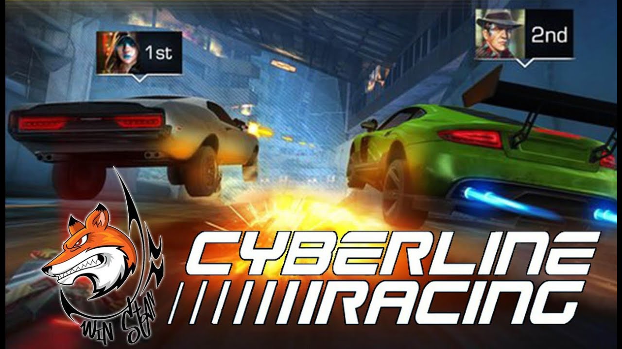 Cyberline Racing Game Map Обзор CYBERLINE RACING - YouTube