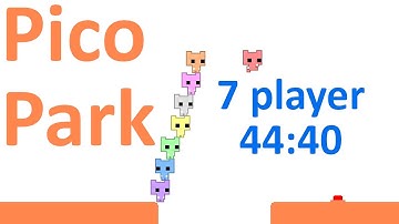 [World Record] Pico park Speedrun Multiplayer 7 players 44:40