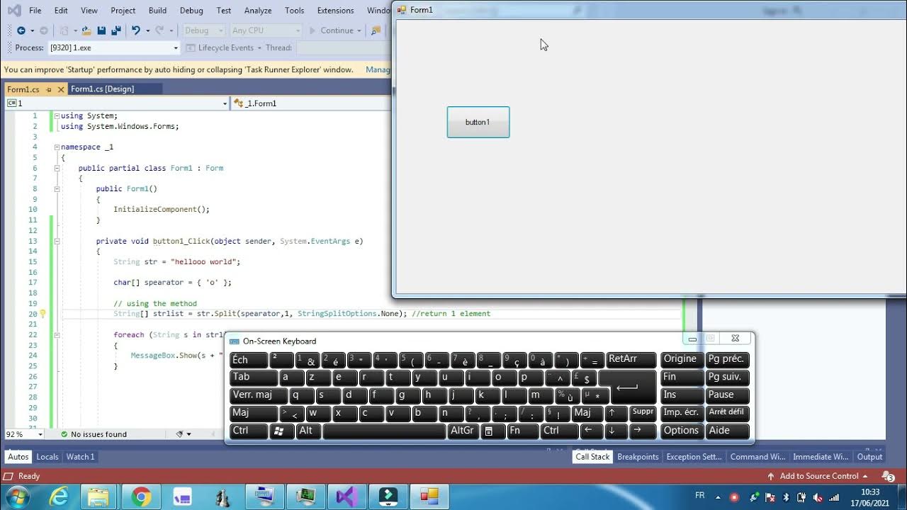 string split c# - YouTube