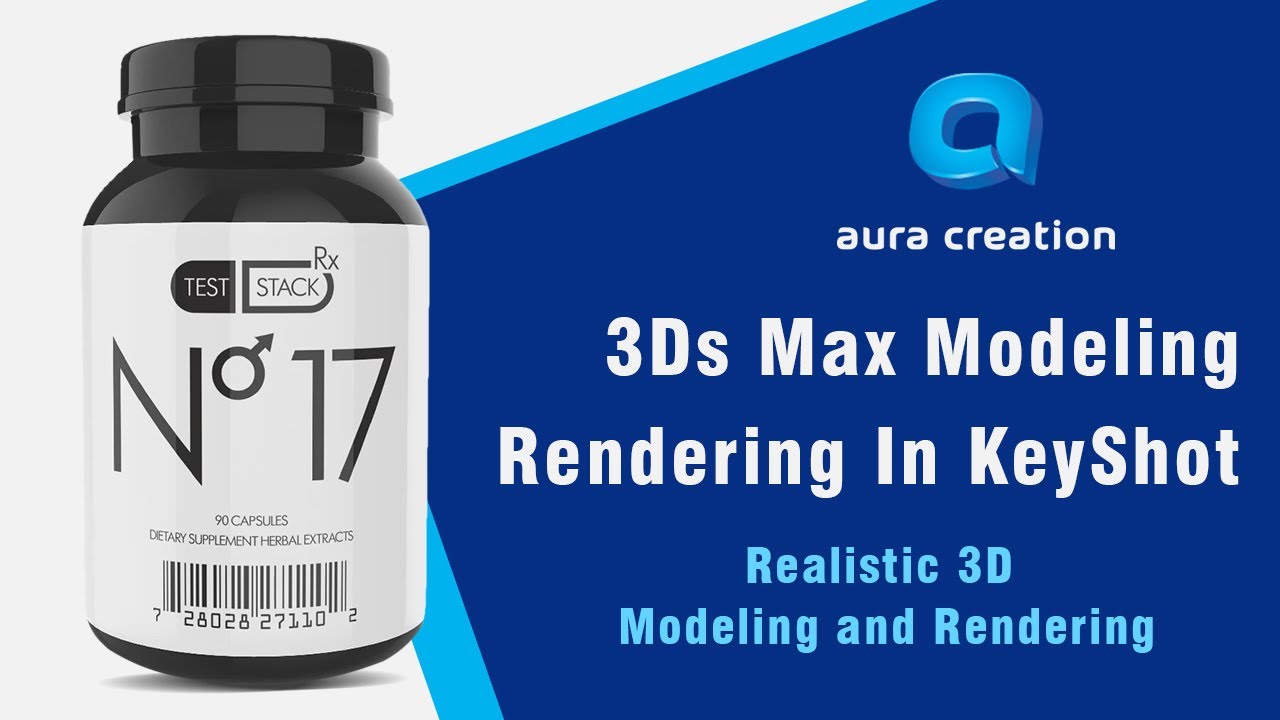 Bottle Modeling in 3Ds Max & Rendering in Keyshot - YouTube