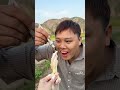 The Mysterious Chicken Foot with Delicious Tomato & Mustard Sauce! 🍗🍅🌭#couple #funny #shorts