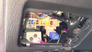 2012 Nissan Altima Fuse Box Access & Relay Identification