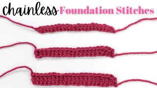 Chainless Foundation Stitches - Pro Crochet Technique by Bella Coco 25,973 views 9 months ago 8 minutes, 35 seconds
