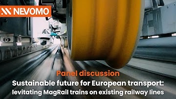 Levitating MagRail trains on existing railway lines | World Premiere Announcement