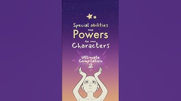 a compilation of power ideas to give your characters 2 🌓 #writing #oc #originalcharacter #drawing