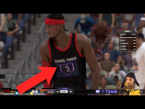 FlightReacts Literally Runs Into HOF School Threat w/ NEW $30,000 Team! NBA 2K24