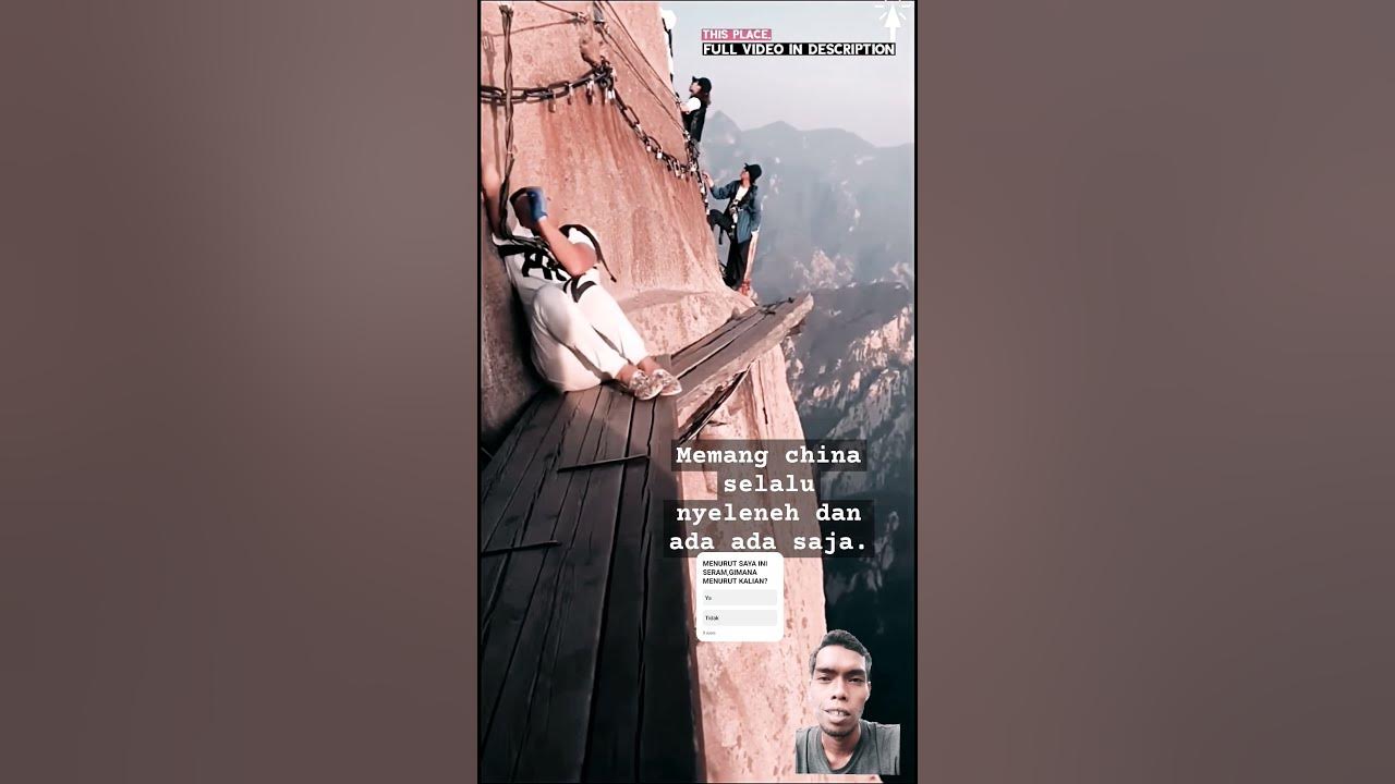Mountain Climbing Gone Wrong #aShort Mount Huangshan #ytshorts