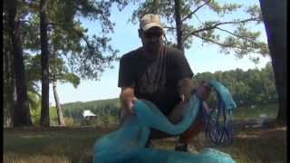 Famous The Dry, No-Mouth Cast Net Method - Pt. 2/2 - 8' Net Profile