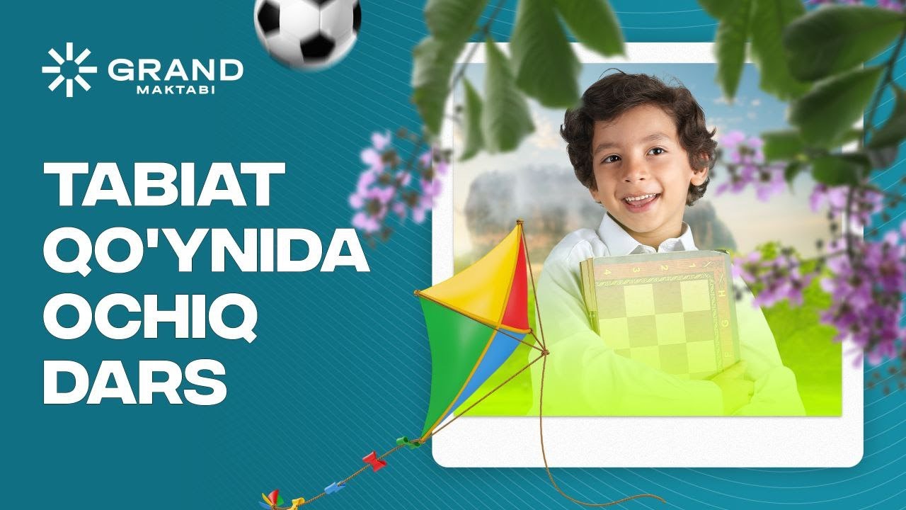 TABIAT QO'YNIDA OCHIQ DARS