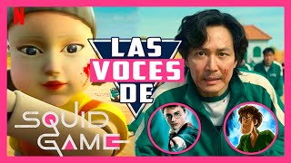 Las voces detrás de EL JUEGO DEL CALAMAR (SQUID GAME) es español latino | VOCES QUE DAN VIDA