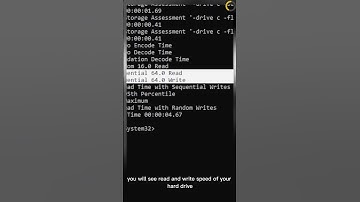 Check Hard Drive Read and Write Speed by CMD Command Prompt │SSD │HDD