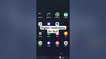 Get higher display resolution in Samsung DeX! #samsungdex #samsung #android