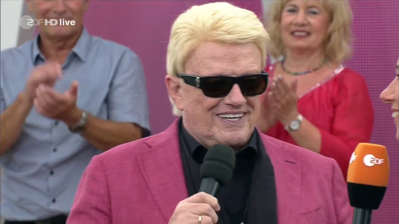 Heino - Bild im Kopf (Angie) (Vielleicht sein letzter TV-Auftritt) - ZDF Fernsehgarten 08.09.2019