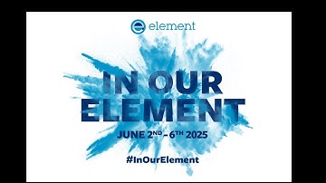 #InOurElement Week Thank You Video 2025