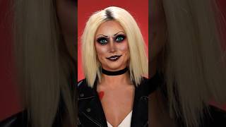 My best attempt at transforming into Tiffany Valentine from Chucky🔪 #chucky #halloweencostume